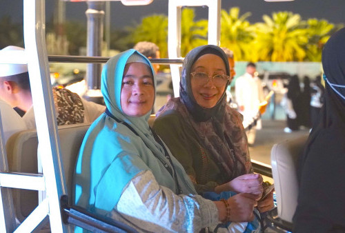 Naik Haji Bersama Mabruro (28): Sensasi Naik Golf Cart, Perjalanan Malam ke Masjid Quba