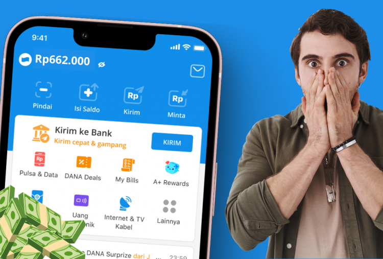 SELAMAT! Nomor HP Kamu Tercatat Dapat Saldo DANA Gratis Total Rp662.000 ke Dompet Elektronik Malam ini