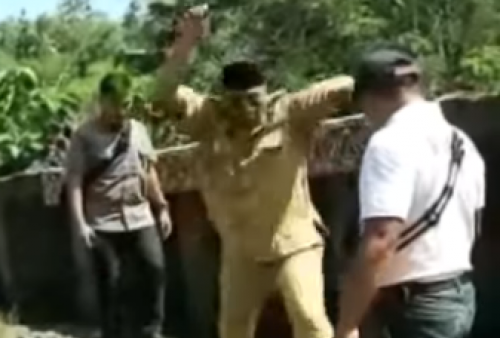 Parah! Detik-detik Gubernur NTB Jatuh Terguling saat Lompati Sungai Viral, Videonya Geger di Media Sosial   