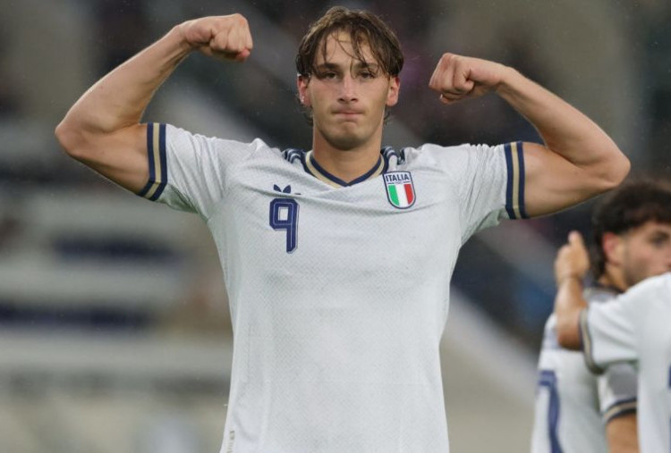 Mancini Andalkan Pio Esposito di Timnas Italia, Kean dan Scamacca Masuk Opsi Kedua