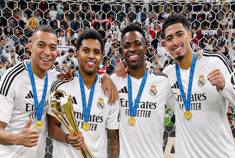 Real Madrid Kampiun Piala Kontinental 2024: Kylian Mbappe, Rodrygo Goes dan Vinicius Junior Pendekarnya!