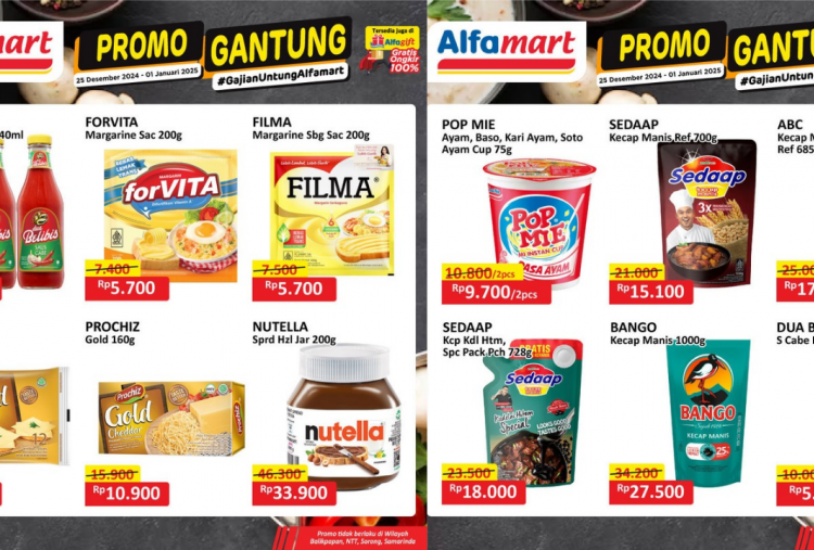 Promo JSM Alfamart Terbaru Hari Ini 28 Desember 2024 Spesial Akhir Tahun, Margarin hanya Rp5 Ribuan