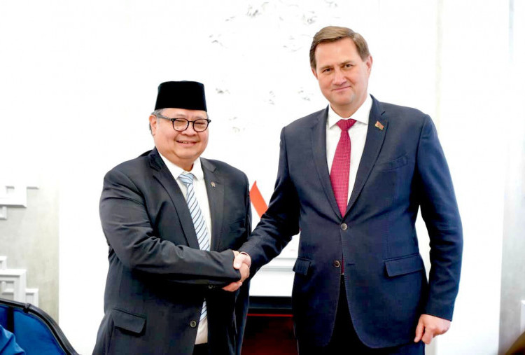 Airlangga dan Menlu Belarus Bahas Kunjungan Presiden Lukashenko ke Indonesia, Bahas Perdagangan dan Investasi