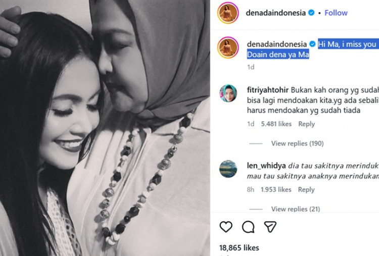 Denada Unggah Foto Emilia Contessa Usai Ramai Dituding Tak Akui Anak Kandung, Ressa Pemuda Banyuwangi 24 Tahun
