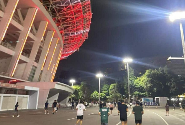 Jakarta Sepi, Kawasan GBK Jadi Daya Tarik Warga Giat Olahraga dan Kulineran