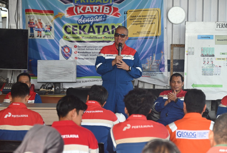 Mengawali 2026, Dirut Pertamina Drilling Tekankan Zero Accident Saat Kunjungi Rig Darajingga di Cepu