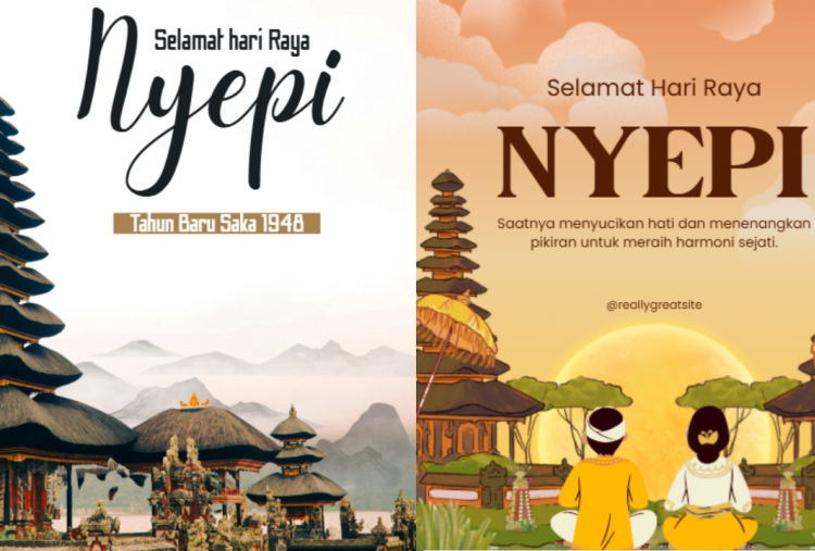 35 Kartu Ucapan Nyepi 2026 Gratis dan Terbaru, Bagikan untuk Status di Medsos