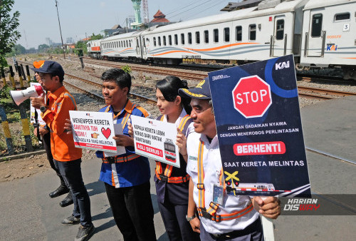 Lebih lanjut Luqman  mengingatkan kembali kepada seluruh pengendara  akan melewati perlintasan sebidang kereta api. . UU Nomor 22 tahun 2009 yang berisi  tentang Lalu Lintas dan Angkutan Jalan Pasal 114 berbunyi  pada perlintasan sebidang antara jalur kereta api dan jalan, pengemudi kendaraan wajib berhenti ketika sinyal sudah berbunyi, palang pintu kereta api sudah mulai di tutup dan atau ada isyarat lain, mendahulukan kereta api, dan memberikan hak utama kepada kendaraan yang lebih dahulu melintas rel. 
Foto; Boy Slamet-Harian Disway