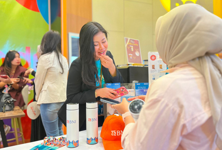 Pengunjung Lampung Financial Festival 2026 Antusias Jajal Layanan Digital BNI