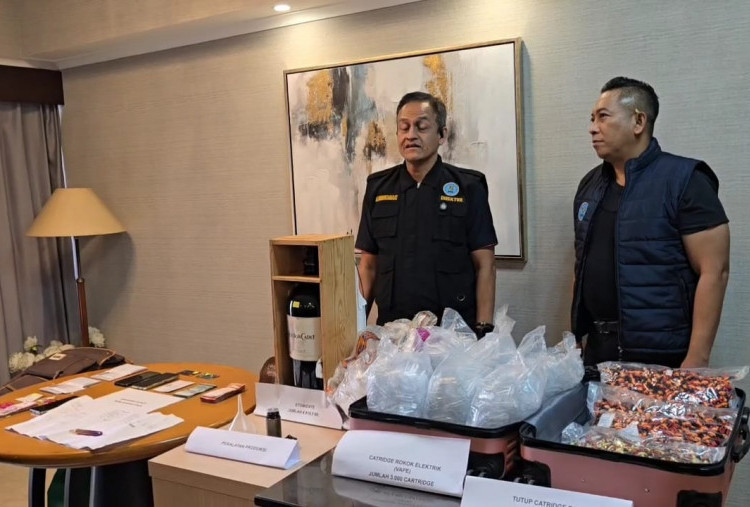 BNN Amankan WNA Malaysia dan Sita 3.000 Cartridge Vape Mengandung Narkoba