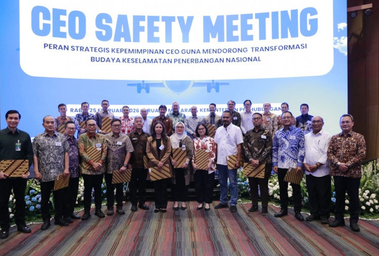 CEO Maskapai Teken Komitmen Keselamatan Penerbangan di CEO Safety Meeting 2026
