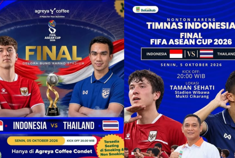 57 Lokasi Nobar Final Timnas Indonesia vs Thailand FIFA ASEAN Cup 2026 di Jabodetabek