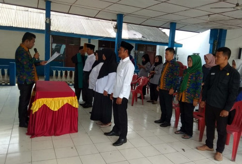 5 Anggota BPD dari 4 Desa Kecamatan Merapi Barat Dilantik