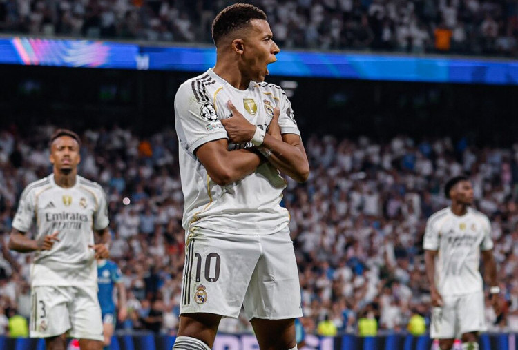 Real Madrid Bungkam Marseille 2-1, Brace Kylian Mbappe Bawa Los Blancos Comeback