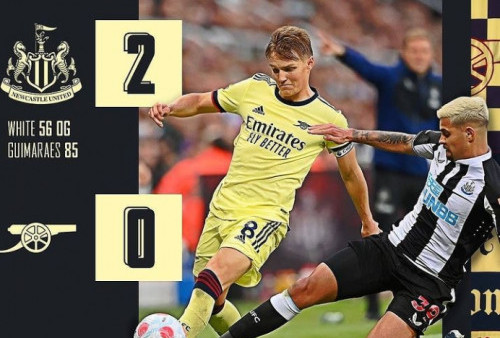 Kalah 2-0 dari Newcastle, Arsenal Terancam Gagal ke Liga Champions