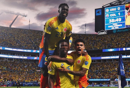 Copa America 2024: Kolombia Melaju ke Final, 10 Pemain Tumbangkan Uruguay!