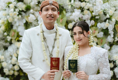 Selamat! YouTuber Nessie Judge Resmi Menikah, Anggun dengan Kebaya Putih