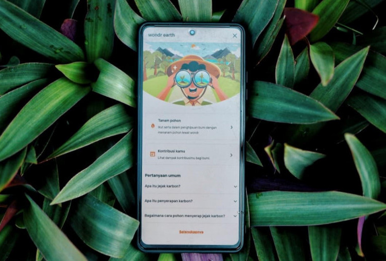 BNI Ajak Nasabah Kurangi Emisi Lewat Fitur wondr earth, Hitung Jejak Karbon hingga Tanam Pohon