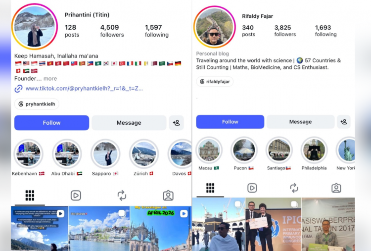 Akun Sosmed Rifaldy Fajar dan Prihantini Hilang usai Viral Diduga Bikin Riset Palsu di ISPPD 2026