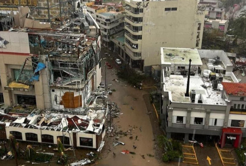 Meksiko Diterjang Badai Otis, Badai Terkuat Kategori 5 yang Makan Korban Jiwa 27 Orang