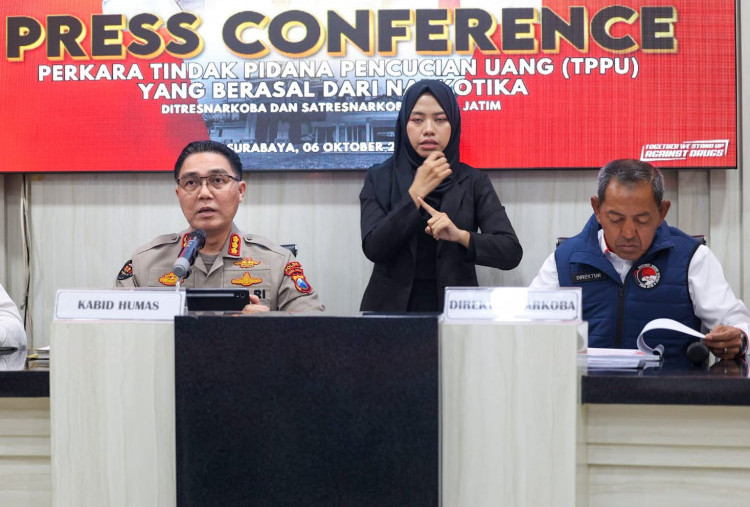 Polda Jatim Ungkap 1.757 Kasus Narkoba dalam Tiga Bulan, Aset TPPU Capai Rp30 Miliar