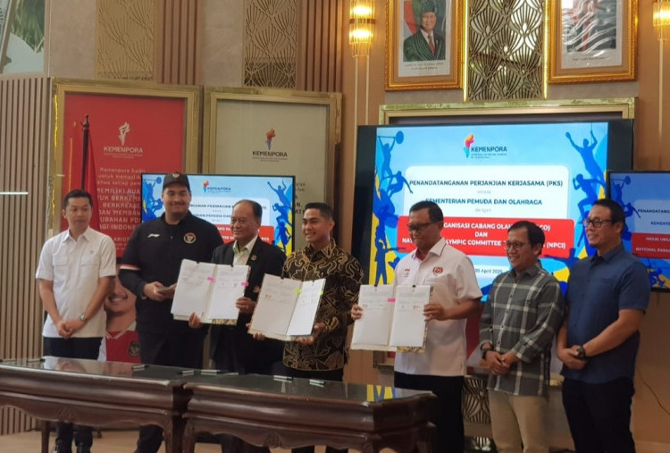 Kemenpora Gelontorkan Dana Rp 210 Miliar untuk 15 Cabor dan NOC Indonesia 