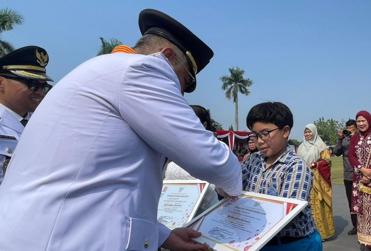 Rayhan Satya Mahendra Wakili Banten Raih Medali Perak OSN Matematika SD 2026, Bersiap Menuju IMSO ke-23