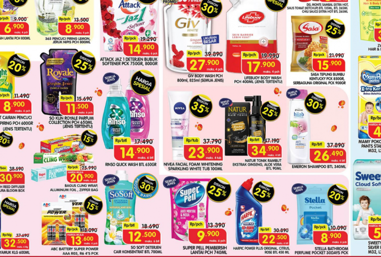 Promo Superindo Terbaru Hari ini 5 Juli 2026, Beli Rinso Deterjen Rp14.900 di Awal Bulan