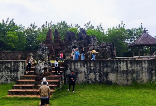 Pengunjung Objek Wisata Goa Sunyaragi Cirebon Meningkat 15 Persen Selama Nataru  