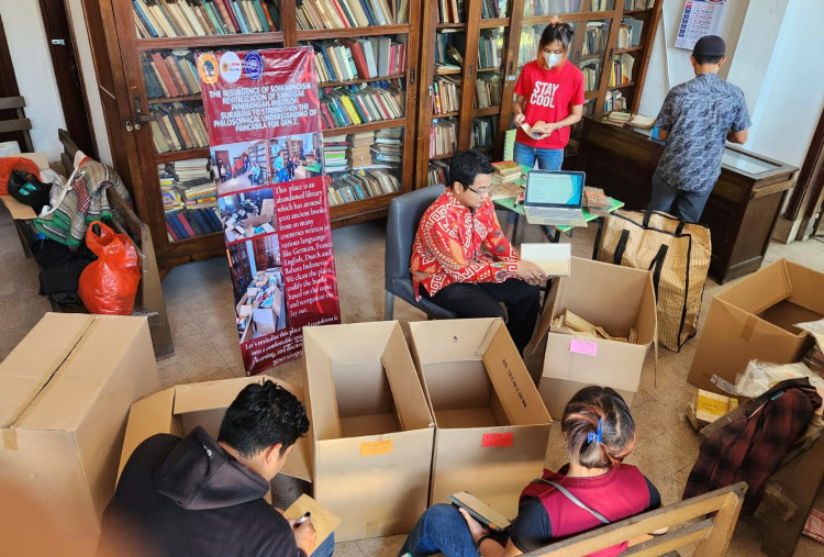 Semangat Kemerdekaan, Untag Surabaya Revitalisasi Perpustakaan Sanggar Theosofi
