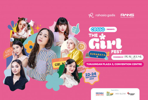 The Girl Fest Roadshow Kunjungi Surabaya, Ada Nagita Slavina, Brandon Salim, sampai Erick Thohir!