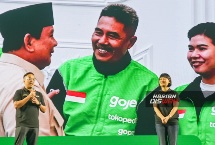Dalam sambutannya, Patrick Walujo (kiri) Direktur Utama GoTo dan Catherine Hindra Sutjahyo, President On-Demand Services (Gojek) menyoroti pentingnya program Bonus Hari Raya (BHR) sebagai bentuk nyata dukungan perusahaan terhadap kesejahteraan mitra pengemudi. Program ini juga menjadi langkah awal sinergi dengan pemerintah, menyusul ajakan Presiden Prabowo untuk meningkatkan kepedulian terhadap pekerja sektor informal.