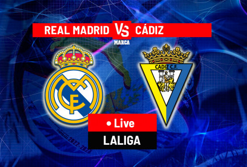 Update! Link Live Streaming Cadiz vs Real Madrid