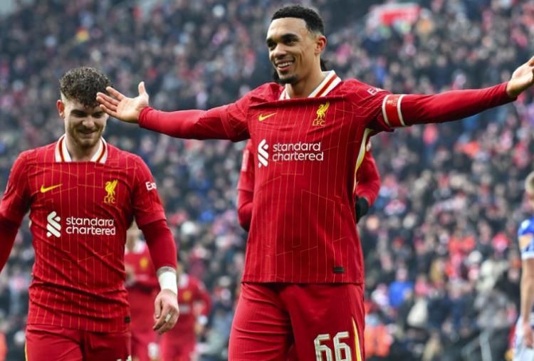 Liverpool vs Accrington 4-0: Chiesa Cetak Gol Perdana, The Reds Lolos ke Ronde 4 FA Cup!