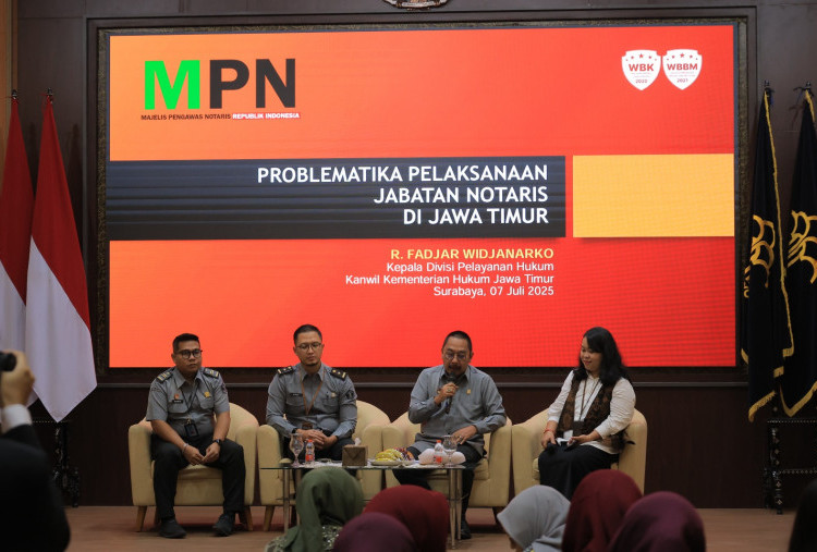 Kemenkum Jatim Sambut Kunjungan Mahasiswa Kenotariatan UNS, Perkuat Sinergi Akademik dan Praktik Hukum