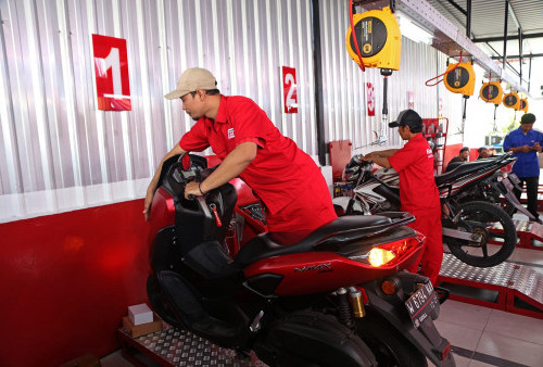 Ojol Merapat! Pemkot Surabaya Beri Subsidi Servis dan Ganti Oli di Pitstop Manyar