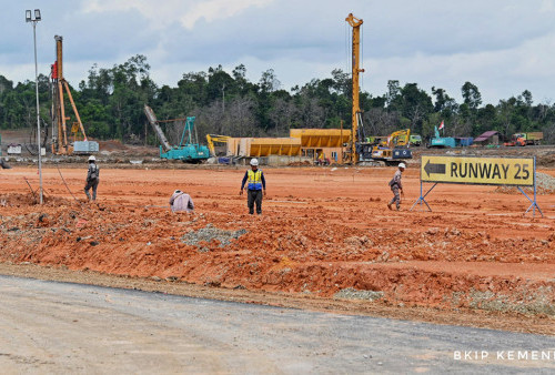 Runaway Bandara IKN Tembus 2 Km, Target Rampung Oktober 2024   