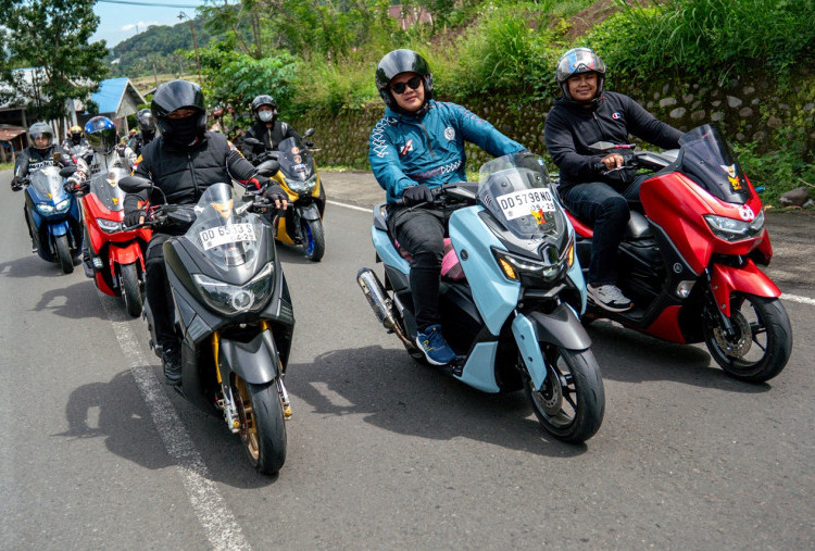Giliran Komunitas Yamaha di Sulsel Rayakan 1 Dekade Nmax