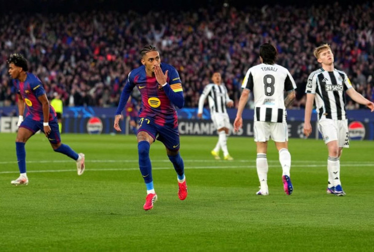 Rating Pemain Barcelona yang Bantai Newcastle 7-2, Raphinha Bantu 5 Gol