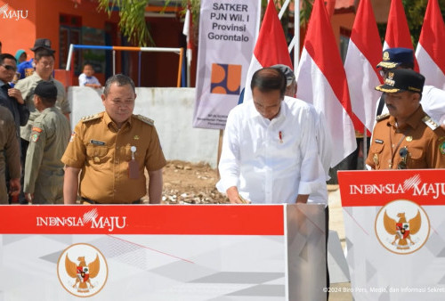 Presiden Jokowi Resmikan Jalan Inpres di Gorontalo yang Habiskan Dana Pembangunan Hingga Rp161 Miliar