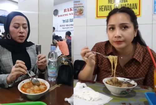 Viral Bakso Pak Kumis Palmerah Bikin Artis dan Food Vlogger Ketagihan, Salah Satunya Nagita Slavina