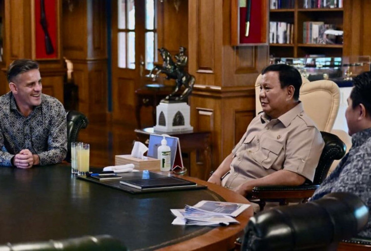 Prabowo dan John Herdman Bertemu di Hambalang, Bahas Target Timnas Indonesia ke Piala Dunia 2030