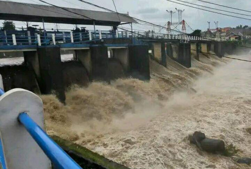 Waspada Banjir Kiriman, Bendung Katulampa Bogor Siaga 3 Usai Diguyur Hujan Seharian