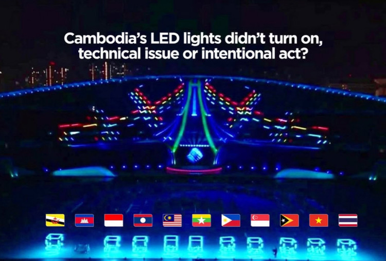 Memalukan! Bendera Indonesia Tertukar di Pembukaan SEA Games 2025, Medali dan Peta Vietnam Salah