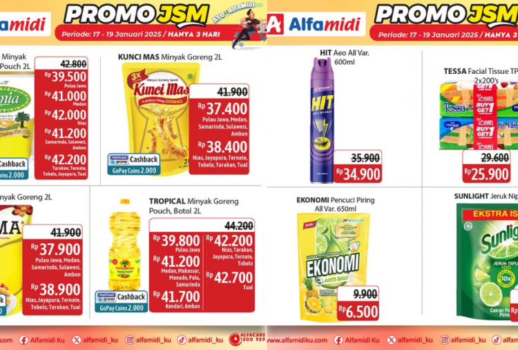 Promo Alfamidi JSM Minggu Ini 17-19 Januari 2025, Sabun Cuci Piring Rp6 Ribuan