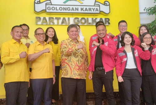 Pertemuan Politik, PSI dan Partai Golkar Sepakat Lanjutkan Program Presiden Jokowi