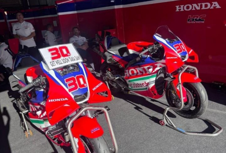 Niat Bantu Riset Mesin 2027, Takaaki Nakagami Malah Apes di Lap Awal FP1 GP Jepang