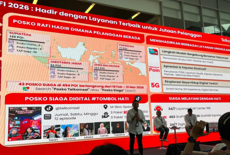 Telkomsel Siapkan 43 Posko dan Promo untuk Pelanggan, Kenyamanan Internet Stabil saat Ramadhan-Lebaran 2026