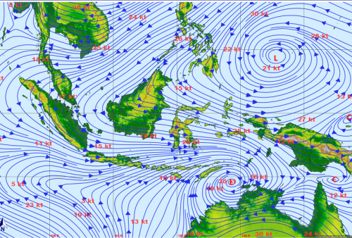 Bibit Siklon Tropis 98S: Dampak Terasa Sampai 11 April, Mulai dari NTT Hingga Bali 