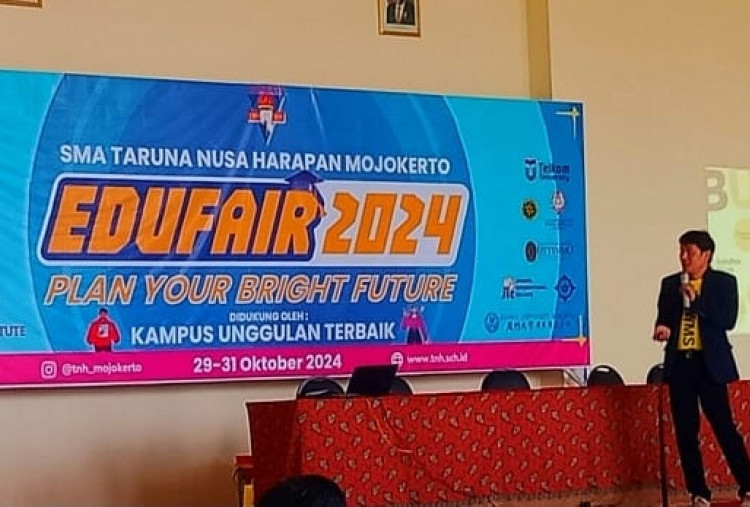 Edufair 2024 di SMA Taruna Nusa Harapan: Menghubungkan Siswa Mojokerto dengan Perguruan Tinggi Terkemuka